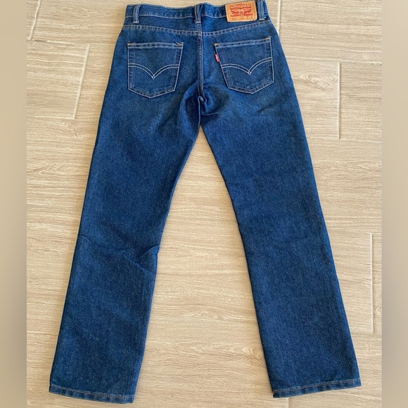 New Levi's Boys Dark Blue Skinny Jeans Size 10 - Picture 5 of 5